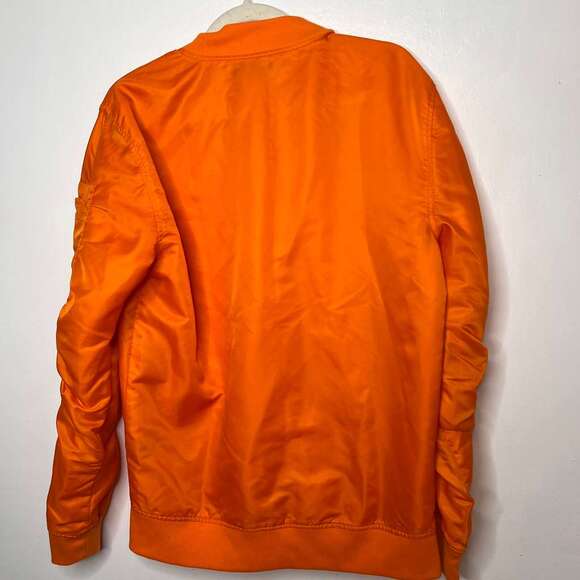 Elwood Women’s Bomber Jacket – Orange – Size S - Picture 3 of 5
